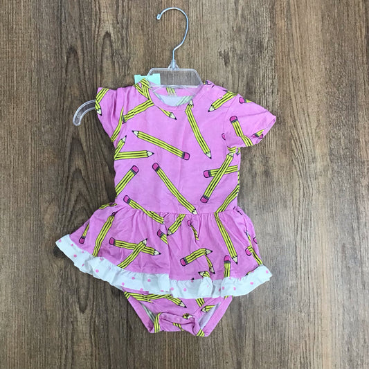 Birdie Bean Bamboo Size 6-12 Month Romper
