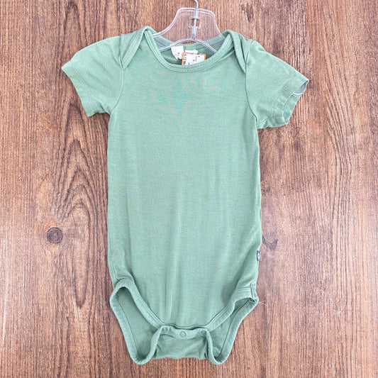 Kyte Baby Infant Size 6-12 Month Green Onesie