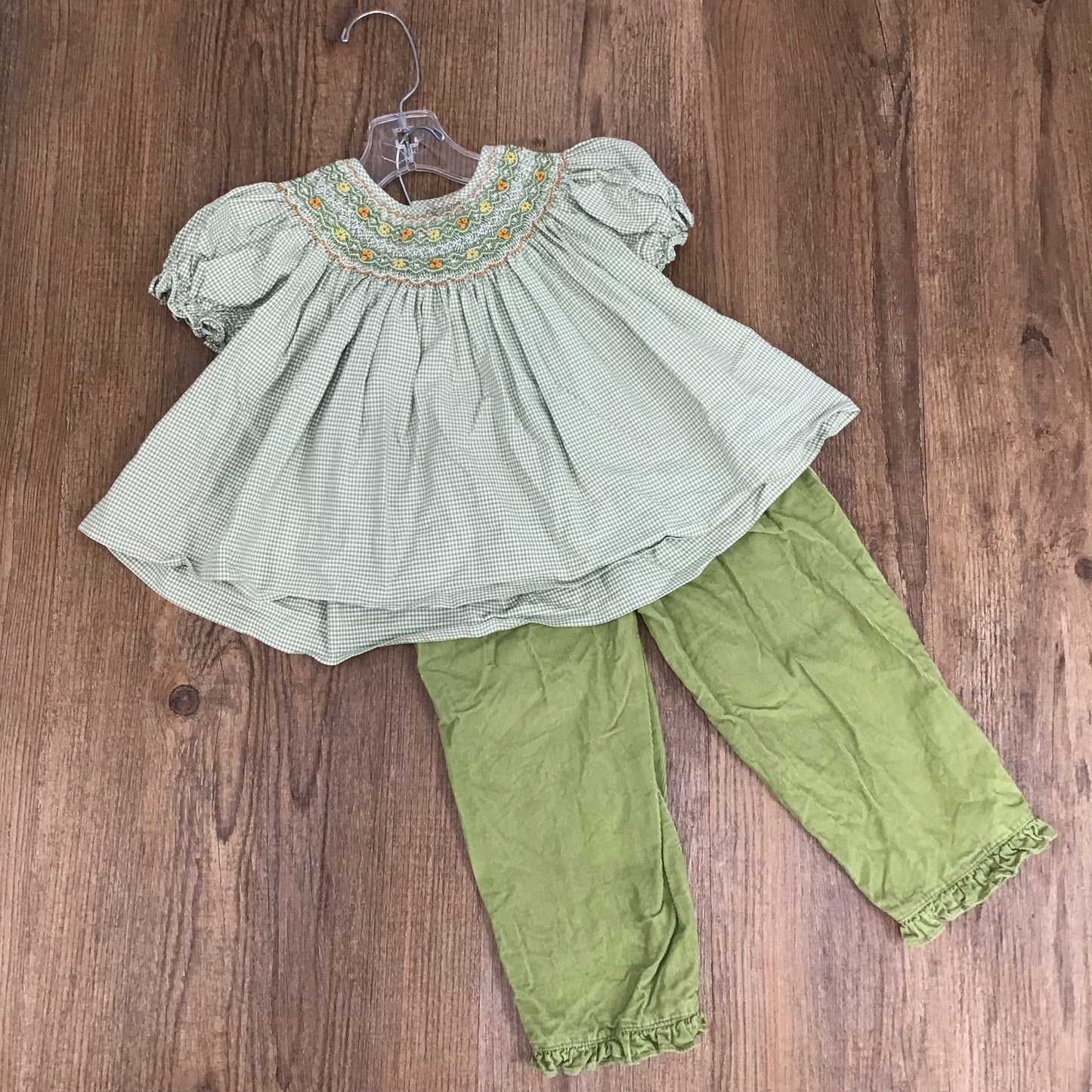 Petit Ami Infant Size 24 Month Smocked Outfit