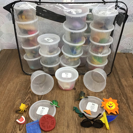 Alphabet Sensory Bins - This Item Does NOT Ship