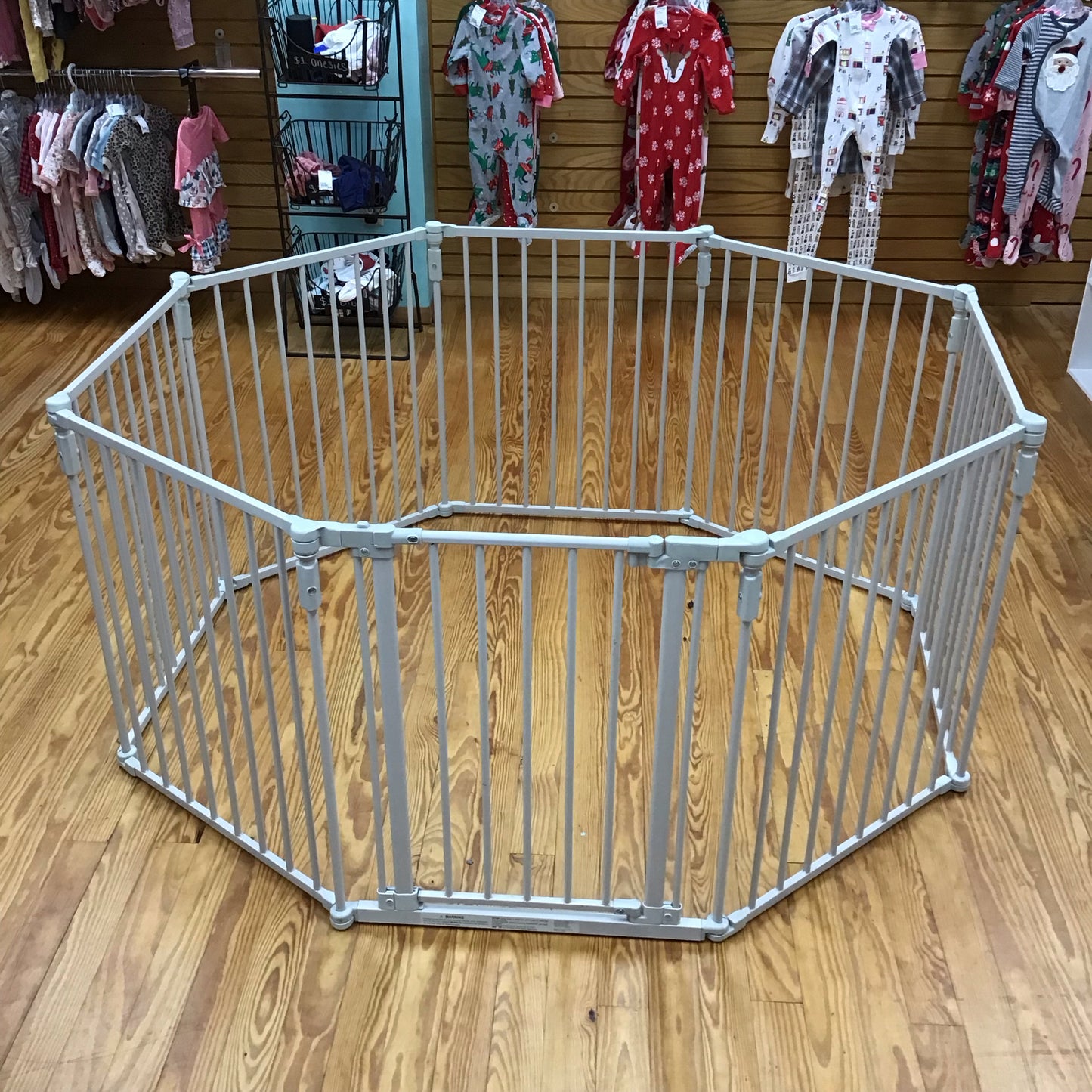 Todleroo 8 Panel Metal Superyard Baby Gate - This Item Does NOT Ship