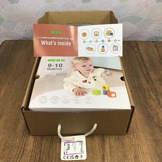 OOOK Montesorri Box 9-10 Month 17 Piece  local pickup only