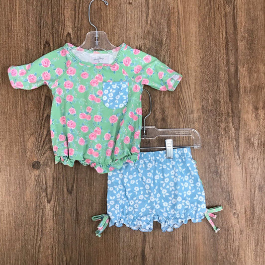 Size 12 Month Sweet Honey 2 Piece Outfit