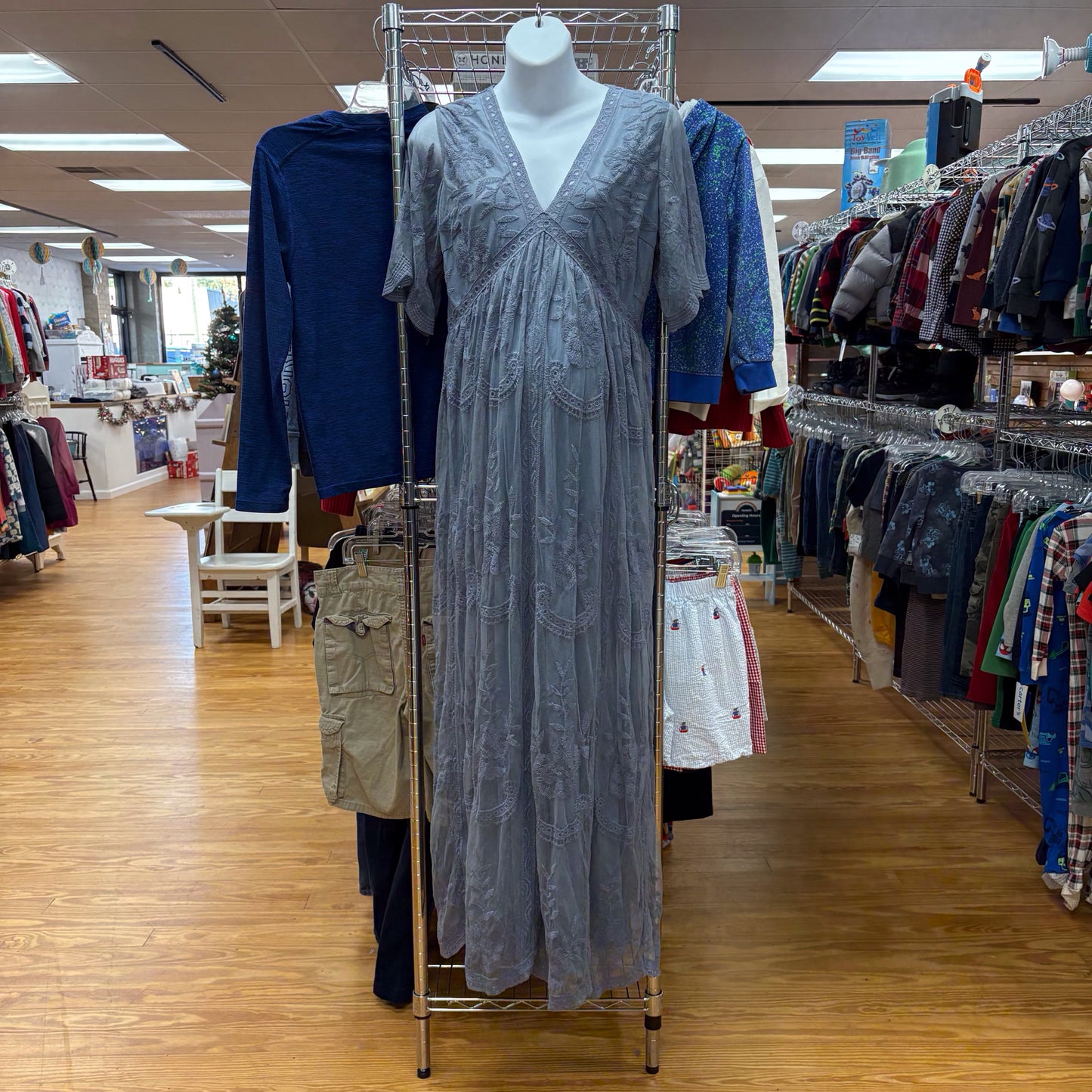 Fall/Winter Pink Blush Maternity Size Medium Dress