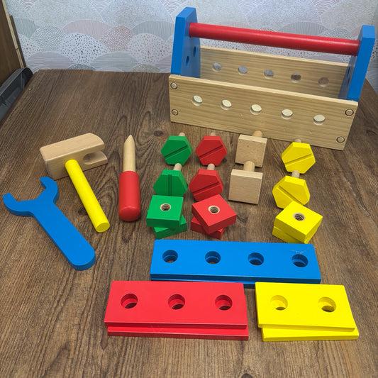 Melissa & Doug Wooden Tool Box DOES NOT SHIP
