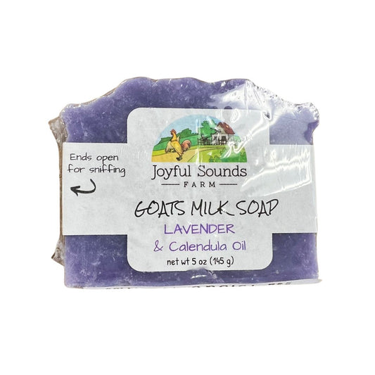 Lavender Calendula Goats Milk Soap