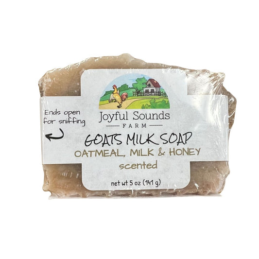 Oatmeal & Honey Goats Milk Soap