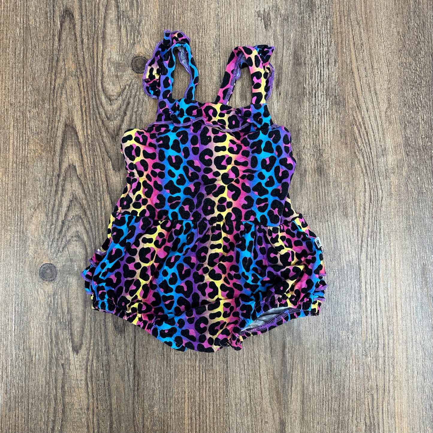 Infant Size 9-12 Month Bums & Roses   Romper