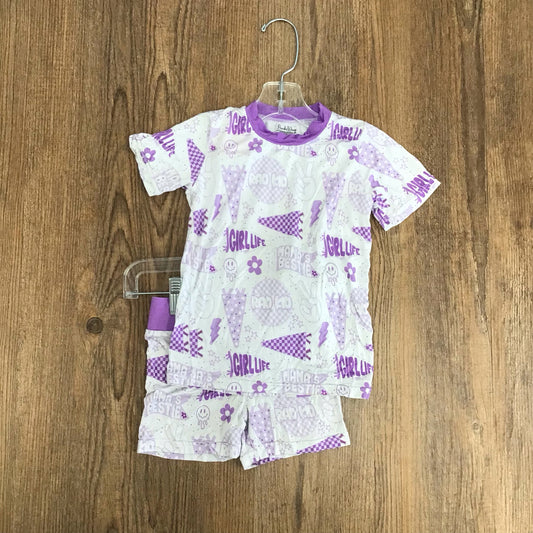 Bamboo Brooke & Grey Size 2T 2 Piece Pajamas