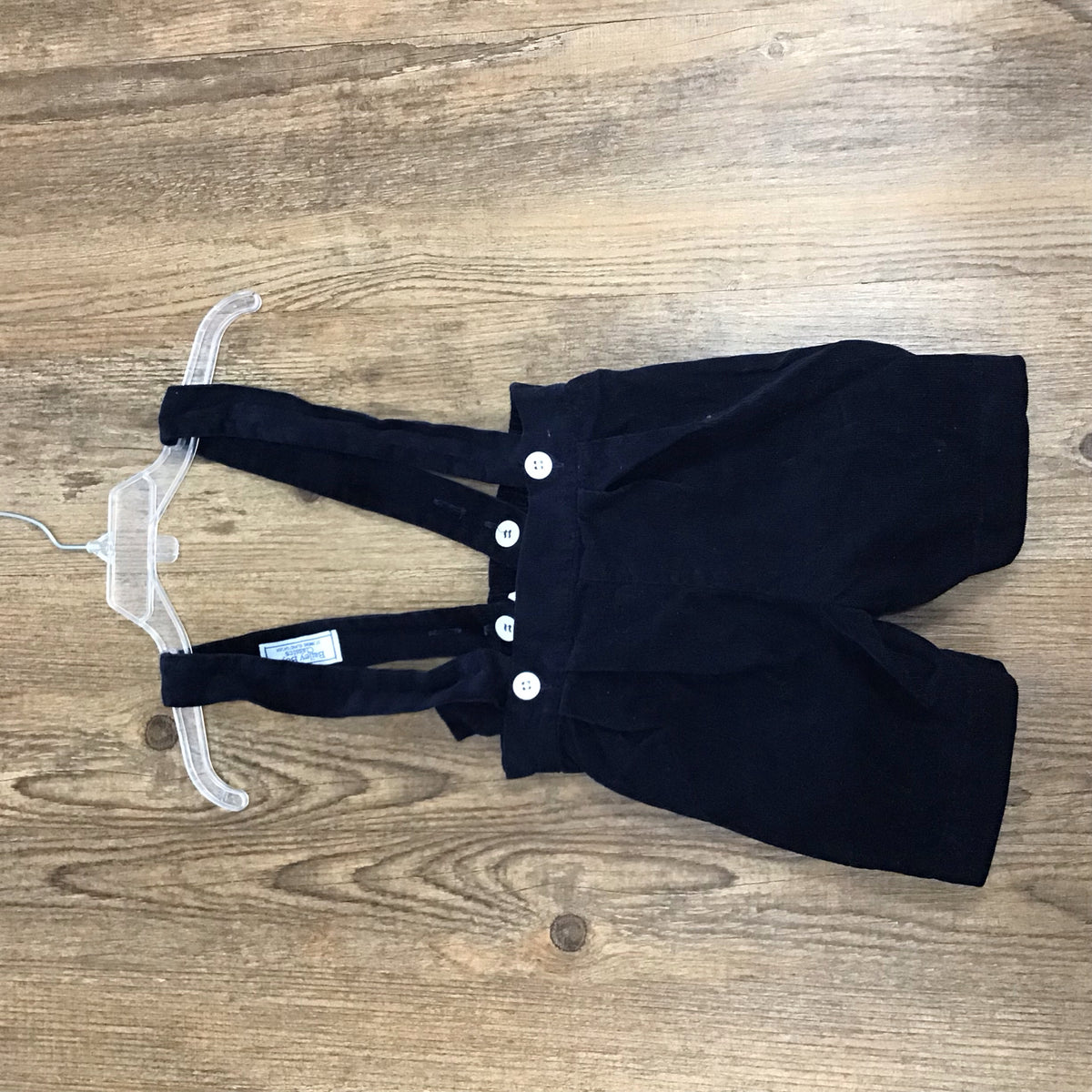 Baily Boys Kids Size 3T Navy Shorts/ Overalls