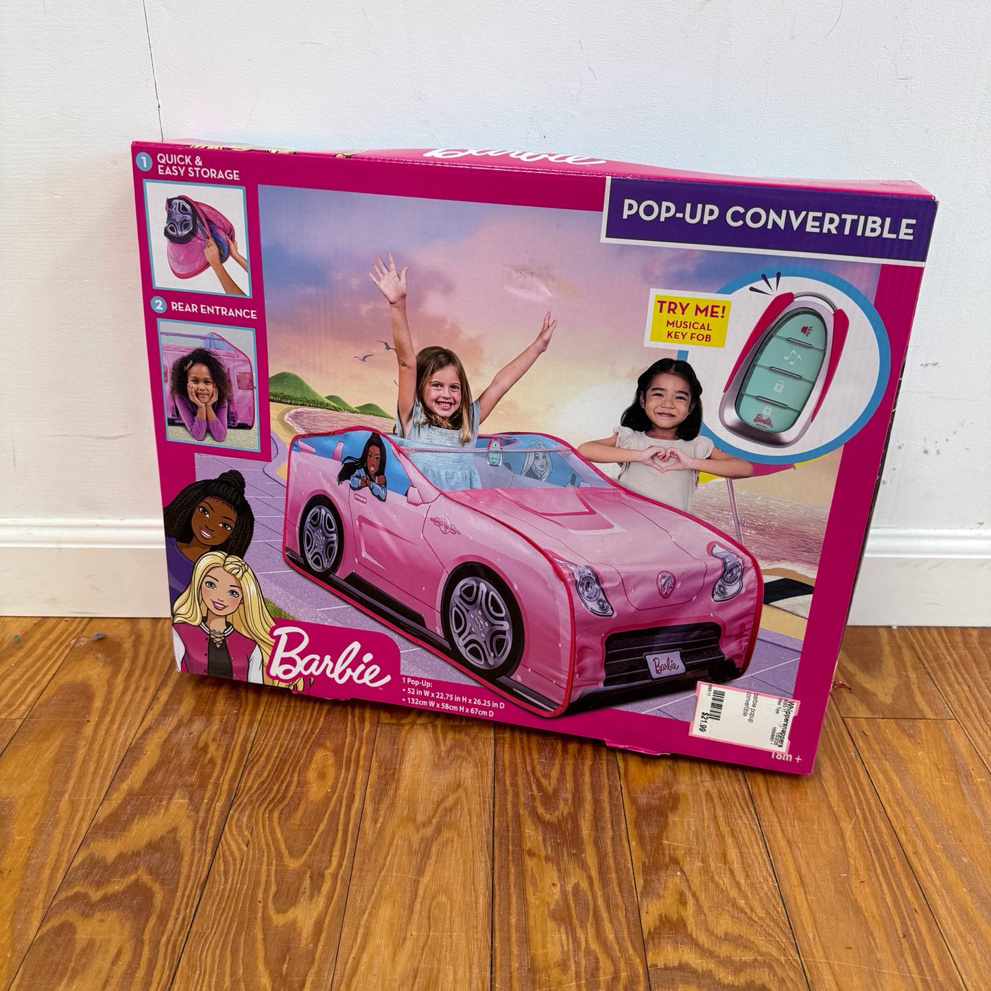 Barbie Pop Up Convertible Playbtent NEW