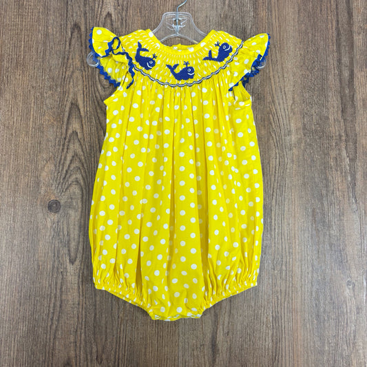 Smocked Auctions Kids Size 24M/2T Romper