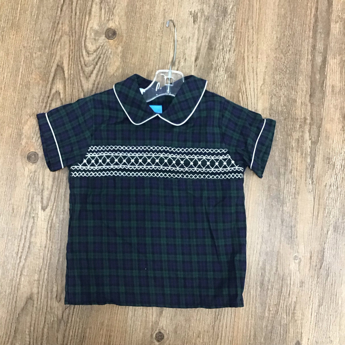 Claire & Charlie Kids Size 3T Checkered Top