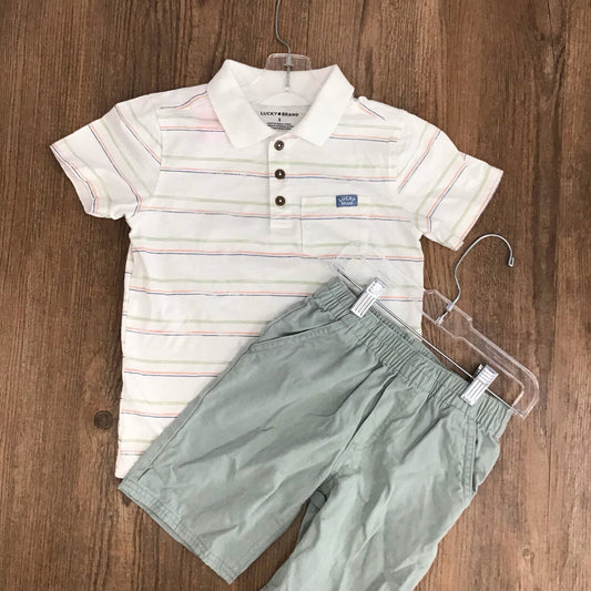 Lucky Brand Kids Size 5/5T Pajamas 2 piece