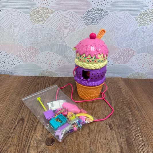 Polly Pocket Icecream Toy With pieces
