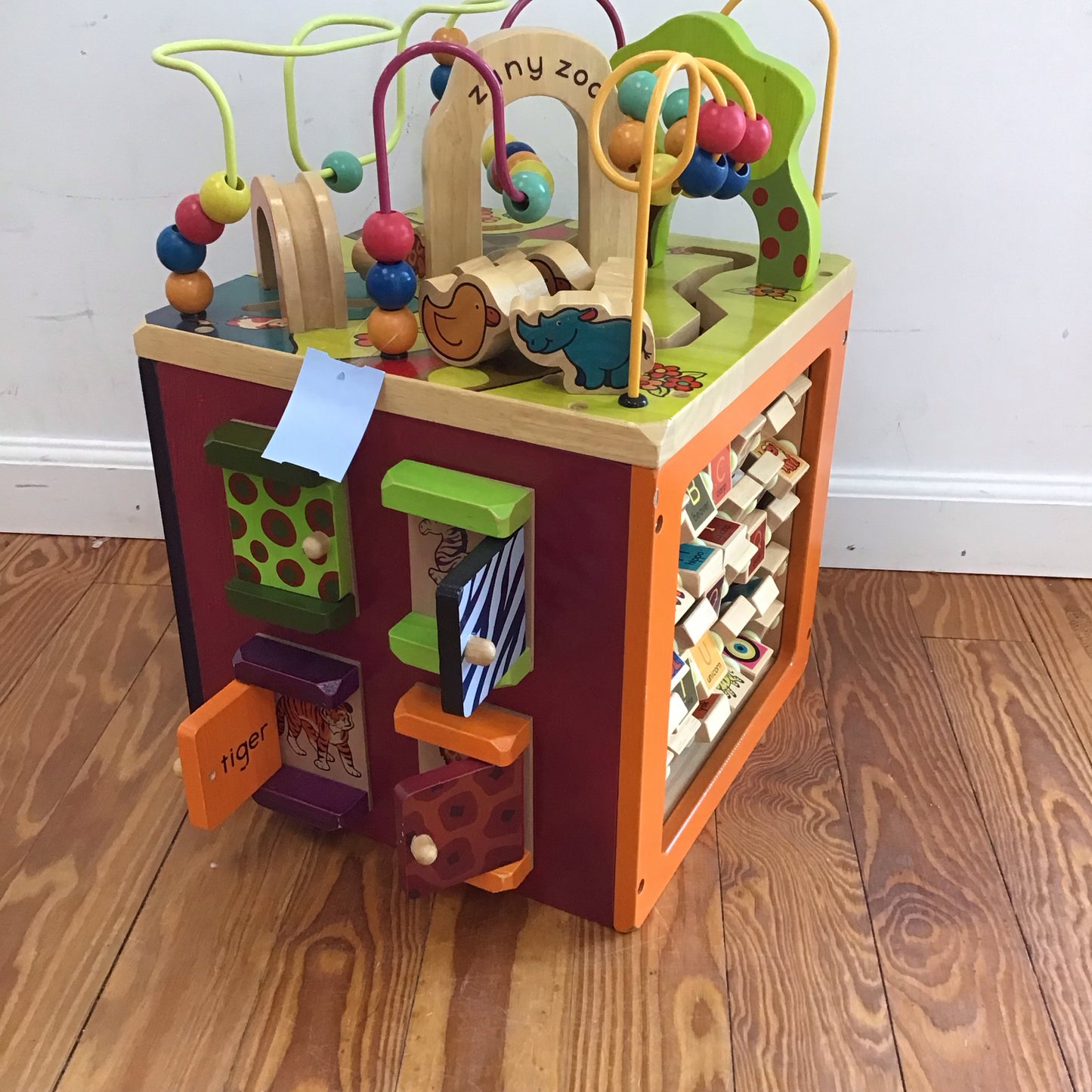 Zany Zoo Activity Cube B Toys Large Toys-this Item Does NOT ship