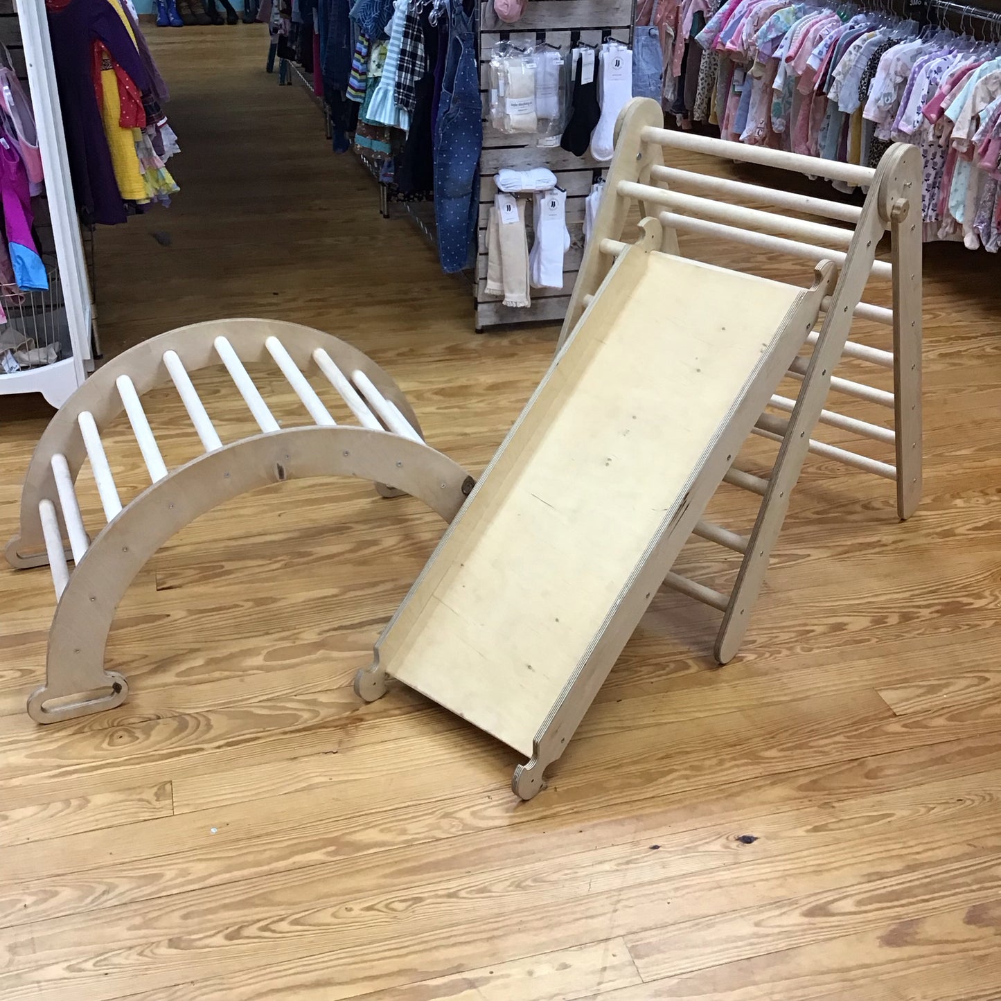 Good Jevas Wood Activity Set This Item Can NOT Be Shipped - Local Pickup Only