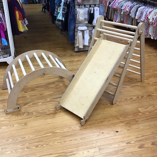 Good Jevas Wood Activity Set This Item Can NOT Be Shipped - Local Pickup Only