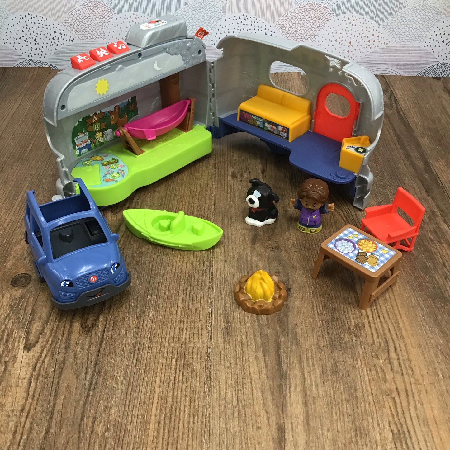 Fisher Price Little People Camper Set - This Item Does NOT Ship