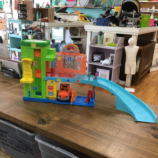Playset Fisher Price Little People Car Wash