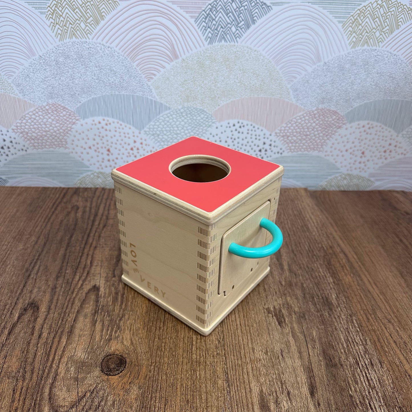 Wood Drop Box Toy