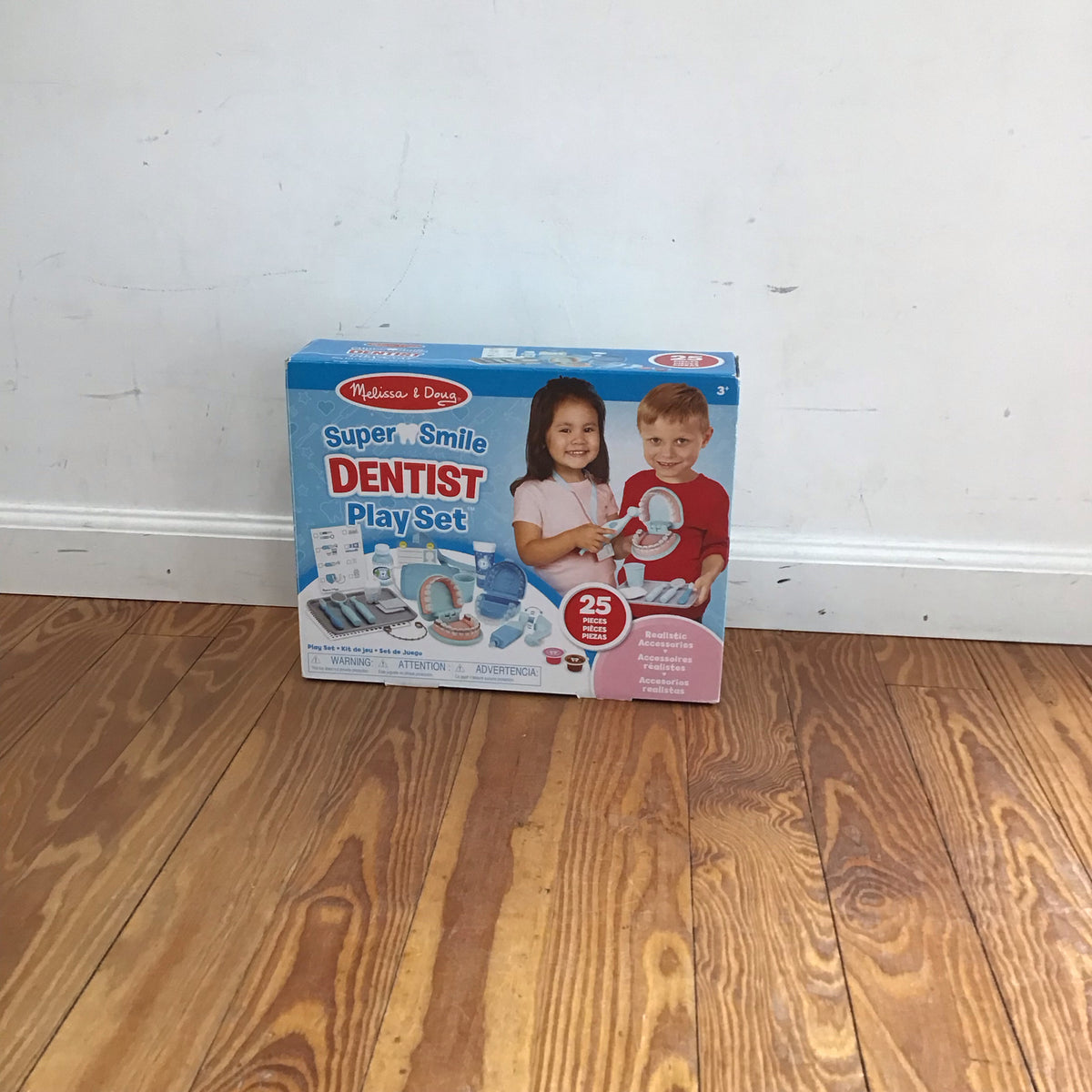 Melissa & Doug Dentist Set (Missing papers and stickers)-this item does NOT ship