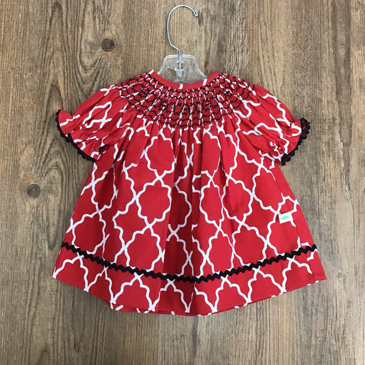 LollyWolly Doodle smocked infant size 3 months
