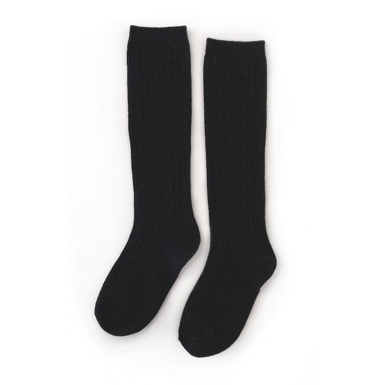 Black Knee High Socks Size 1.5yr - 3yr