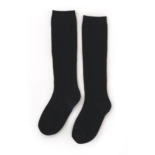 Black Knee High Socks Size 1.5yr - 3yr