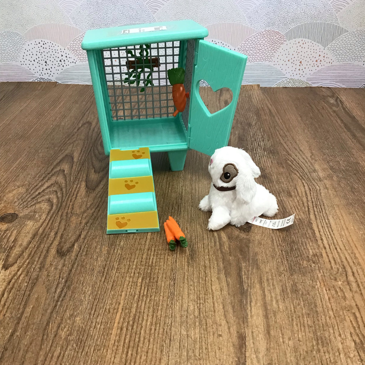 American Girl Rabbit With Cage. This Item Does Not Ship.