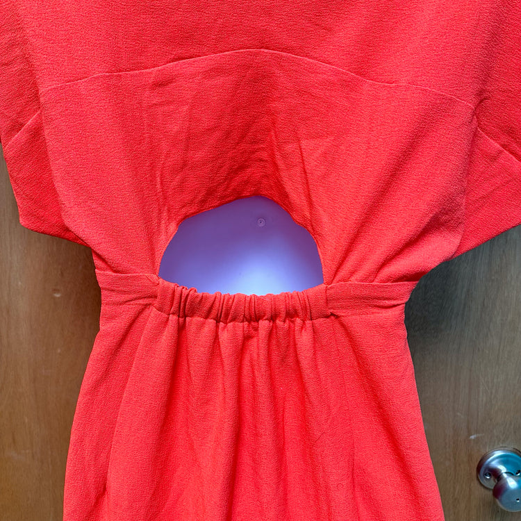 Asos Maternity Size Medium Orange Dress