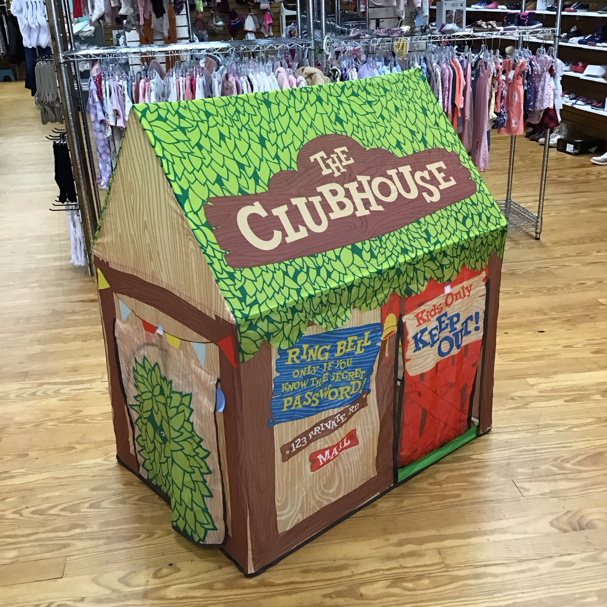 The Clubhouse Play Tent-this Item Does NOT ship