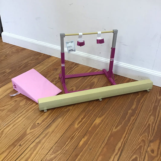 American Girl Gymnastics Set