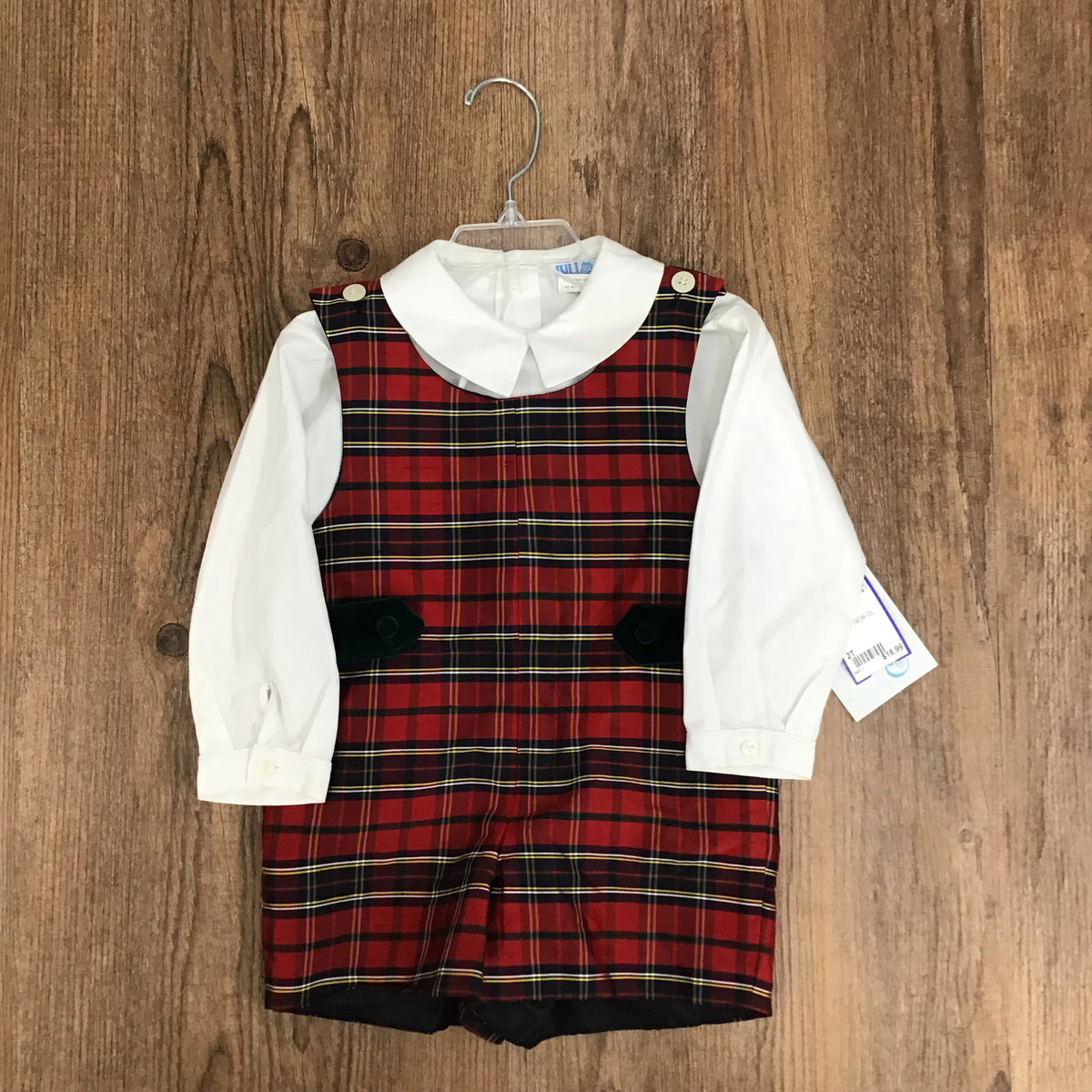 Luli & Me NEW  Smocked Kids Size 2T Romper
