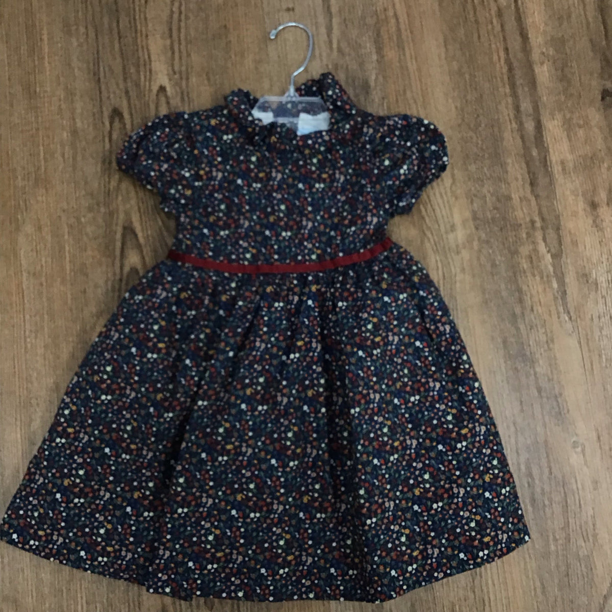 Edgehill Collection Kids Size 3T Blue Flower Dress