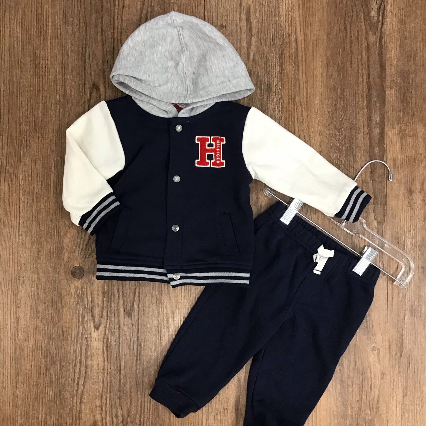Infant Size 6-9 Month Tommy Hilfiger Outfit 3 Piece