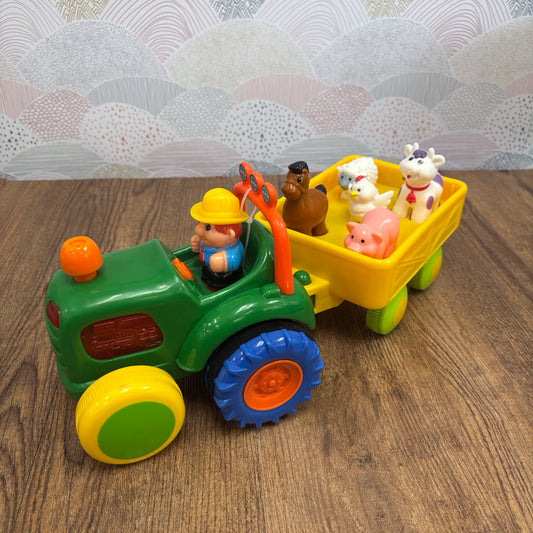 Farm Tractor and Animals