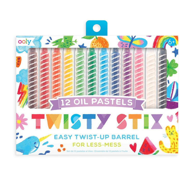 Ooly Twisty Stix Oil Pastel Crayons