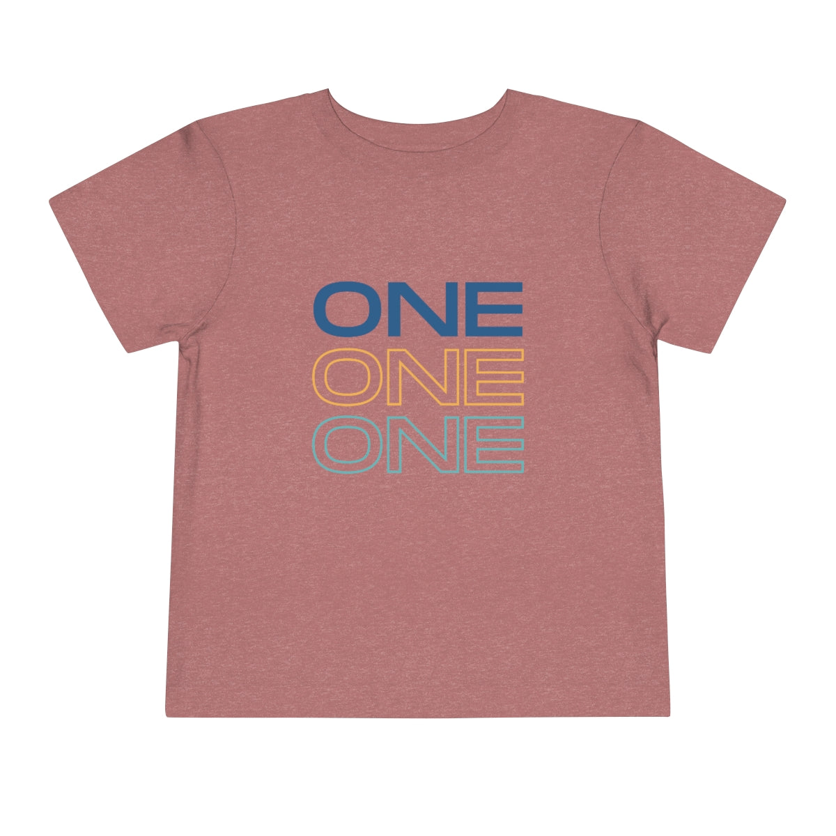 First Birthday Toddler Short Sleeve Tee