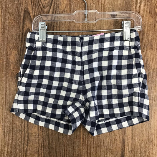 Crew Cuts Kids Size 8 Black And White Plaid Shorts