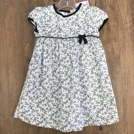 Janie and Jack Size 12 Month Black And White Dress