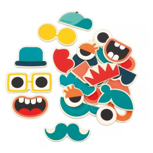 Funny Faces Mix & Match Magnets
