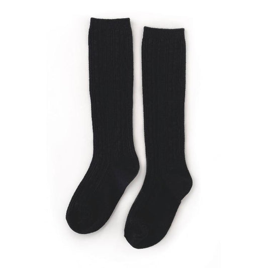Black Knee High Socks Size 4 yr - 6yr