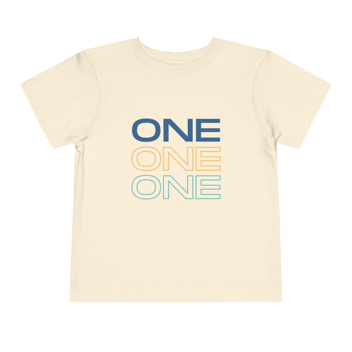 First Birthday Toddler Short Sleeve Tee